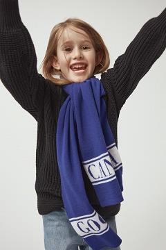 Accesorios Canada Goose Niños Outlet - Merino Bufanda Azules TI6593478